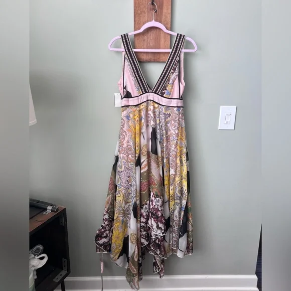 Coco + Carmen Floral Patchwork Dress - Picture 3 of 6